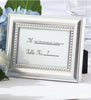 Beaded Photo Frame Placeholder for Wedding Guests