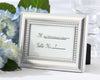 Beaded Frame Photo Placeholder Wedding Favour