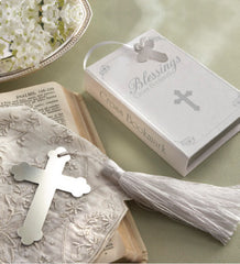 Blessings Cross Bookmark Favours