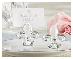 Fleur De Lis Place Holder Wedding Favours