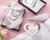 Love Story Heart Bookmark Wedding Favour