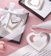 Love Story Heart Bookmark Favour