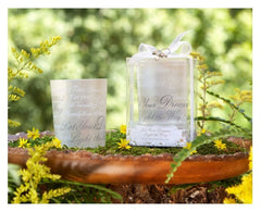 Let Your Dreams Light The Way Glass Tealight Holders