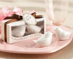 Lovebirds in Window Salt & Pepper Shakers
