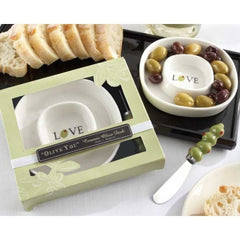 Olive You - Olive Tray and Spreader Favour