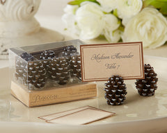 Pine cone 6pcs Photo/Placecard Holders