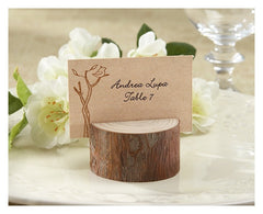 Real-Wood Photo/Place Card Holders