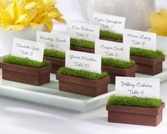 Evergreen Window Planter Place Card/Photo Holder Wedding Favours