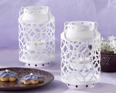 White Skylights Openwork Mini Lanterns