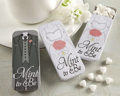 Mint to Be - Bride/Groom Slide Tins