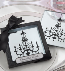 Chandelier Mirror Coaster Gift Set (2pcs)