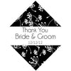 Black diamond thank you tag