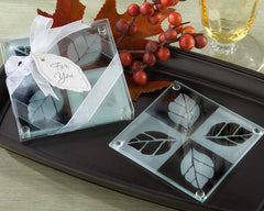 Fall in Love Glass Coasters Gift set (2 pcs)