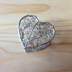 Heart Shaped Wire Treasure Gift Box