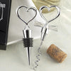 Heart shaped Wine Opener & Stopper Set