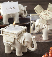 Lucky Elephant Tea Light Holder