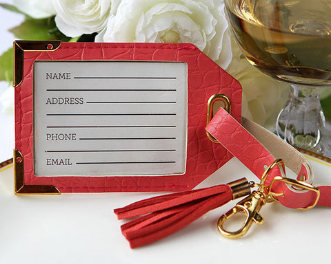 High Style Luggage Tag Favours