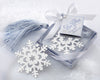 Snowflake Bookmark for Winter Wedding