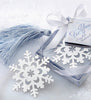 Snowflake Bookmark Wedding Favour