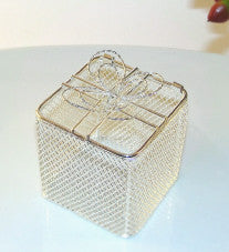 Wire Favour Basket with Butterfly Motif