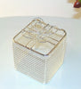 Wire Favour Basket with Butterfly Motif Wedding Favour