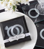 With this ring coaster stack Wedding Favours